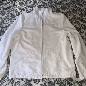 FieldGear Golf White Zip Up Jacket